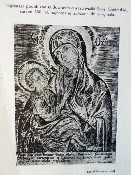 Najstarsza podobizna Matki Boskiej Chełmskiej