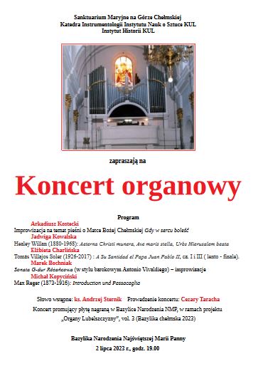 koncert organowy